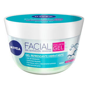 NIVEA Gel Cuidado Facial con Ácido Hialurónico 200 ml