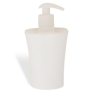 Dispensador de Jabon de Plástico Blanco 1 Pz