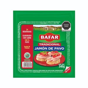 Bafar Jamon de Pavo 340 g