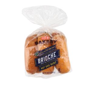 Brioche Hot Dog Bun 6 Pc