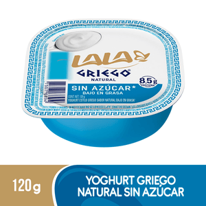 Lala Yogurt Griego Bat Natural S/Azúcar 120 g