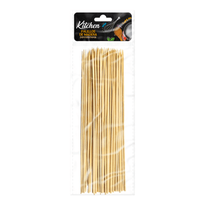 Palillos De Cocina Kitchen Para Brochetas Madera 1 Pz