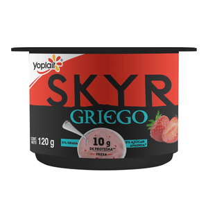 Yoplait Yogurt Skyr Griego Fresa 120 g