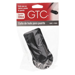 Gtc Cuña De Hule Para Puerta Chica 1 Pz