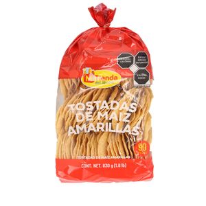 Tostada Frita Amarilla 90 Pz