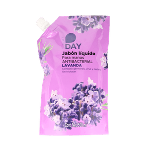 Jabon Liq Manos Pouch Lavanda 500 Ml