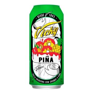 Cerveza Victoria Vicky Piña de Lata 473 ml 1 pz