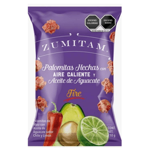 Zumitam Palomitas Fire con Aceite de Aguacate 110g 110 g