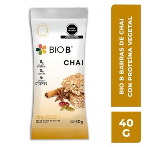 Barras de Chai con Proteína Vegetal 40 g