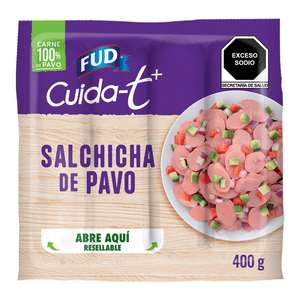 Fud Salchicha de Pavo Cdt 400 g