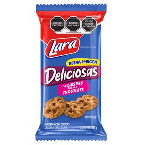 Lara Galletas Deliciosas Chocochispas 230 g