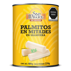 San Miguel Palmito en Mitades en Salmuera 400 g