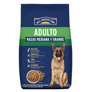 HCF Alimento Seco para Perros Adulto Raza Mediana y Grande 15 kg