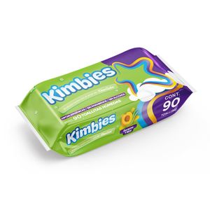 Toallitas Húmedas KleenBebé Kimbies Hipoalergénicas con 90 pz