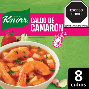 Caldo de Camarón Knorr 8 cubos de 10.5 g