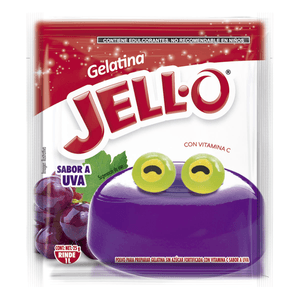 Jello Gelatina en Polvo Uva 25 g