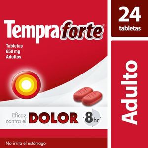 Tempra Forte Analgesico Adulto 650 mg con 24 pz