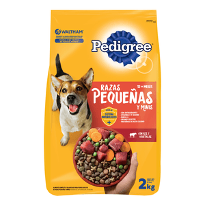 Pedigree Alimento Seco para Perros Pedigree Res y Vegetales 2 kg