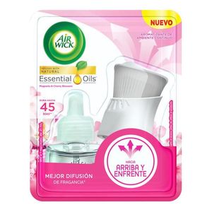 Air Wick Aromatizante de Ambiente Eléctrico Essential Oils Magnolia & Cherry Blossoms 21 ml 1 pz