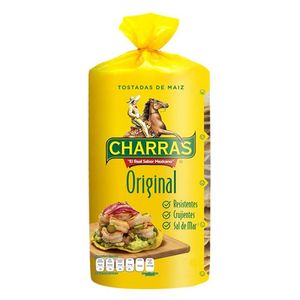 Charras Tostadas Amarillas Naturales 280 g