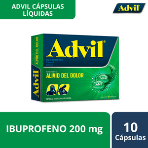 Advil Analgesico 200 Mg con 10 pz