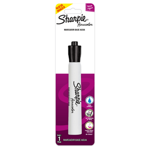 Marcador Sharpie Acuacolor Negro con 1 pz