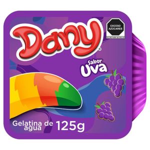 Dany Gelatina Sabor Uva 125 g