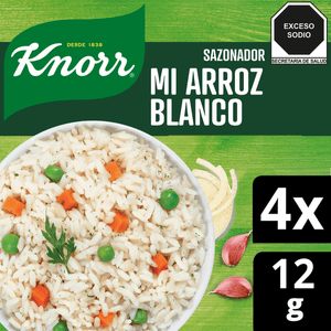 Sazonador Mi Arroz Blanco Ajo y Cebolla 48 g