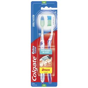 Colgate Cepillo de Dientes Extra Clean con 2 pz