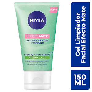 NIVEA Gel Facial Purificante Efecto Mate Piel Grasa 150 ml