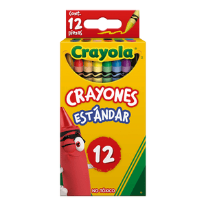Crayones Estándar 12 Pz