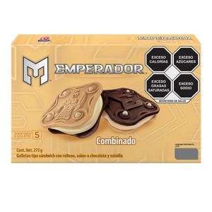 Galletas con Relleno Combinado Chocolate y Vaini 273 g