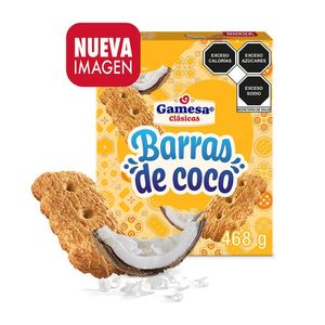 Barras Clásicas Coco 4 paketines 468 g