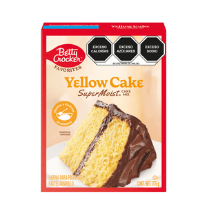 Betty Crocker Harina para pastel amarillo 375 g