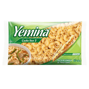 Yemina Sopa de Codo Liso No.2 200 g