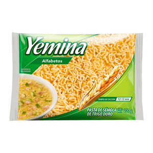 Yemina Sopa de alfabetos 200 g