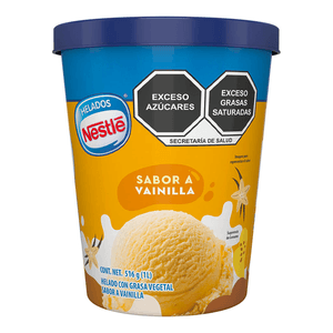 Nestle Helado Sabor Vainilla 1 L