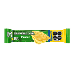 Galletas Emperador Piruetas Limón 163 g