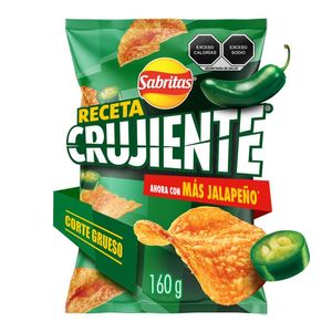 Papas Fritas Crujiente Jalapeño 160 g