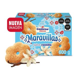 Galletas Clásicas Maravillas Sabor Vainilla 600 g