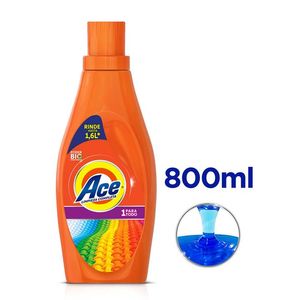 Ace Detergente Liquido Uno Para Todo 800 ml