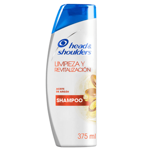 Shampoo Head & Shoulders Limpieza y Revitalización 375 ml