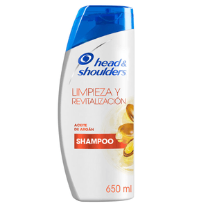 Shampoo Head & Shoulders Limpieza y Revitalización 650 ml