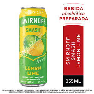 Smirnoff Lima Limón 355 ml