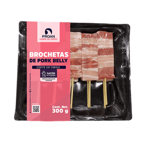 Brochetas Pork Belly 1 Pz