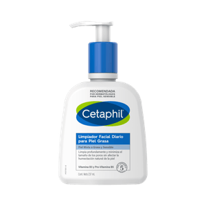 Cetaphil Limpiador Facial Diario para Piel Grasa 237 ml