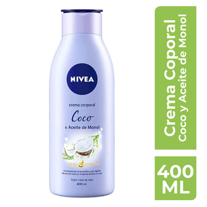 NIVEA Crema corporal humectante senses coco piel normal 400 ml