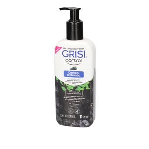 Gel Limpiador Facial Grisi Hnos de Carbón Activado 240 ml