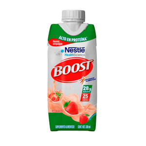 Boost Suplemento Alimenticio Alto en Proteína Sabor Fresa 330 ml