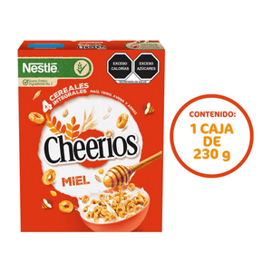 Cheerios Cereal Nestlé Miel con Avena 230 g